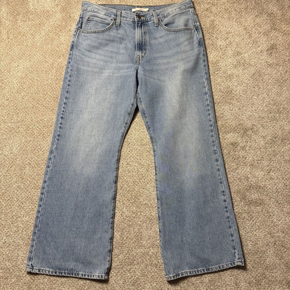 Levi’s 94 Baggy Bootcut Jeans Women’s 31x31 Light Medium Wash Classic Western